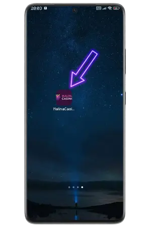 Listo, has añadido Malina casino App